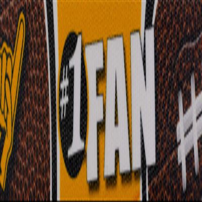 Country Brook Design - Black and Gold Football Fan Polyester Webbing Closeout (1 1/2 Inch, 50 Yards)