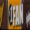Country Brook Design - Black and Gold Football Fan Polyester Webbing Closeout (1 1/2 Inch, 50 Yards) view 1
