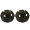 Huskey Parts Company Rear Brake Hub Drum W/Studs Fine Splined Fits Select E-Z-GO & Columbia Golf Car view 1