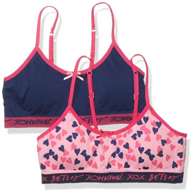 Betsey Johnson 2 Pack Seamless Bras Pink