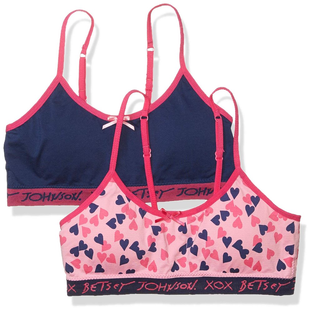 Betsey Johnson 2 Pack Seamless Bras Pink
