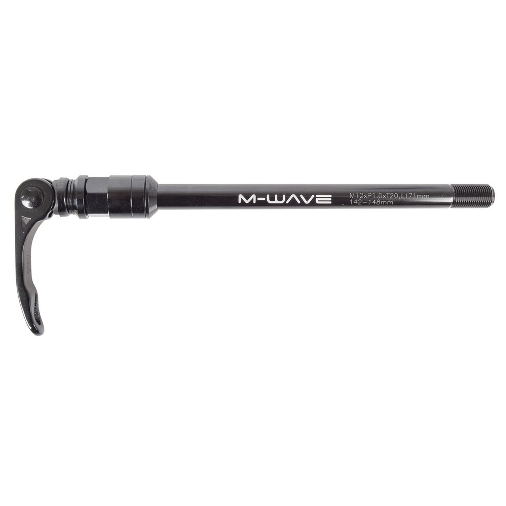 Stalwart Thru Axle with Lever, 1.0 mm, Black