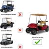 Huskey Golf Cart Baskets Front,One Piece Design Golf Cart Storage Baskets Compatible with EZGO TXT 1994 to 2013 Gas Electric Models, Sturdy and Larger Compartments view 3