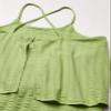 Speechless Tie Front Tank Top Lime view 2