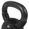 Yes4All Kettlebells 5 10 15 lbs Set Weight Vinyl Coated Cast Iron for Dumbbell Weights Exercises, Gym, Fitness, Full Body Workout Equipment Push up, Grip and Strength Training, Black view 2