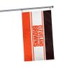 FOCO Cleveland Browns NFL Horizontal Flag view 1