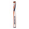 SuperStroke NFL Golf Putter Grip, Denver Broncos (Mid Slim 2.0) | Cross-Traction Surface Texture and Oversized Profile | Even Grip Pressure for a More Consistent Stroke | Non-Slip Grip, Orange/Navy (TS040149) view 3