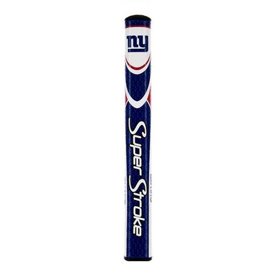 SuperStroke NFL Golf Putter Grip, New York Giants (Mid Slim 2.0)| Cross-Traction Surface Texture and Oversized Profile | Even Grip Pressure for a More Consistent Stroke | Non-Slip Grip