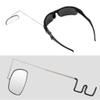Bike Mirror, Adjustable Cycling Mirror with Crystal Clear Anti-Fog UV Protection for City Commuters Long Distance Touring Enthusiasts view 2