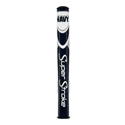 SuperStroke Military Golf Putter Grip, Navy (Mid Slim 2.0) | Cross-Traction Surface Texture and Oversized Profile | Even Grip Pressure for a More Consistent Stroke | Non-Slip Grip (TS040152)