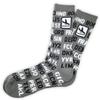 International Airport Codes, Aviation-Themed Premium Crew Socks 1-Pair view 2