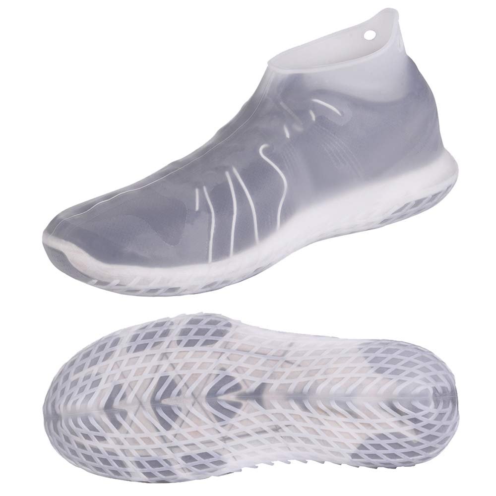 LEGELITE Reusable Silicone Waterproof Shoe Covers, No-Slip Silicone Rubber Shoe Protectors for Kids,Men and Women