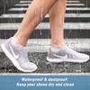 LEGELITE Reusable Silicone Waterproof Shoe Covers, No-Slip Silicone Rubber Shoe Protectors for Kids,Men and Women view 3