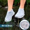LEGELITE Reusable Silicone Waterproof Shoe Covers, No-Slip Silicone Rubber Shoe Protectors for Kids,Men and Women view 4