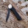 CAMILLUS Cirque 7" Durable Corrosion-Resistant AUS-8 Stainless Steel Everyday Carry Folding Pocket Knife with G10 Handle and 2.75" Drop Point Blade, Black view 2