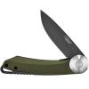 CAMILLUS Cirque 7" Durable Corrosion-Resistant AUS-8 Stainless Steel Everyday Carry Folding Pocket Knife with G10 Handle and 2.75" Drop Point Blade, Green