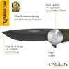CAMILLUS Cirque 7" Durable Corrosion-Resistant AUS-8 Stainless Steel Everyday Carry Folding Pocket Knife with G10 Handle and 2.75" Drop Point Blade, Green view 3