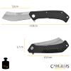 CAMILLUS Barber / 7" Overall / 2.75" Blade/Titanium Bonded / 440SS view 2