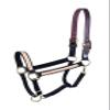 HORSE BLACK NYLON FOXES SAFETY HALTER view 1