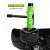 Zeato [Upgrade Version] All-In-One Skate Tools Multi-function Portable Skateboard T Tool Accessory with T-type Allen Key and L-type Phillips Head Wrench Screwdriver - Green view 4
