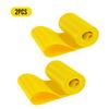 ADDMOTOR Rim Strip Rim Tape Fat tire Liner PVC Inner Tube Protector Anti Puncture for 20 inch Bikes 2PCS (Yellow) view 2