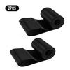 ADDMOTOR Rim Strip Rim Tape Fat tire Liner PVC Inner Tube Protector Anti Puncture for 20 inch Bikes 2PCS (Black) view 2