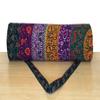 INDIAN CRAFT CASTLE ICC Yoga Mat Bag Carrier Full-Zip Exercise Yoga Mat Carry Bag for Women Men with Multi-Functional Storage Pockets and Adjustable Shoulder Strap 26X6 Inches (Purple 6 Flower) view 4