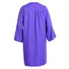 FtyFty Unisex Adult Matte Graduation Cap and Gown Tassel Set (Purple, 54''(5'9''-5'11'')) view 3