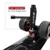 Zeato [Upgrade Version] All-In-One Skate Tools Multi-function Portable Skateboard T Tool Accessory with T-type Allen Key and L-type Phillips Head Wrench Screwdriver - Black view 3