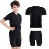 Boy's Football Shorts with Pads Kids' Protective Trainning Suit for Basketball, Skidding Rib Chest Protector for Youth view 1