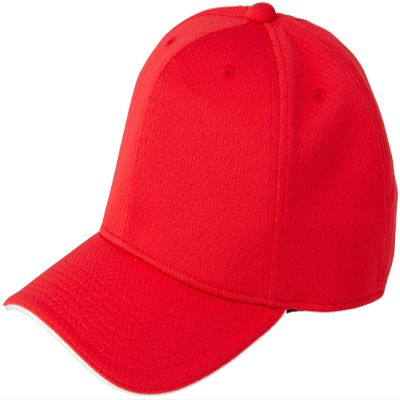 asics 3123A442 Baseball Game Cap (Square Round/Six Sides) Compatible with Junior Sizes, Gold Stage