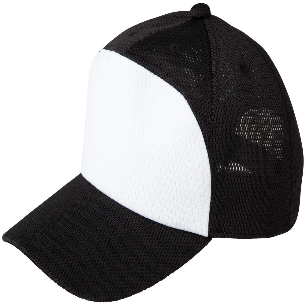 Asics Baseball Practice Cap (Square U-Shape, American Adjuster) 3123A439 3123A439 Black FM