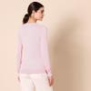 Amazon Essentials Women's Regular-Fit Lightweight Long-Sleeve V-Neck Sweater (Available in Plus Size), Pale Pink, X-Small view 3