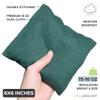 Play Platoon Weather Resistant Cornhole Bags - Set of 8 Regulation Corn Hole - Hunter Green & White - Durable Duck Cloth Corn Hole for Tossing Game, Includes Tote Bag view 2