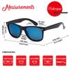 PolarSpex Polarized Sunglasses for Men and Women  UV Protection, Durable & Lightweight Retro Sunglasses for Driving, Fishing view 4