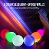 ILYSPORT LED Light up Golf Balls, Glow in The Dark Night Glow Golf Balls (Green) view 2
