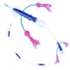 Squidnation Flippy Floppy Thing Billfish Edition Fishing Daisy Chain Tuna & Marlin Magnet Teaser Electric Blue & Pink view 1
