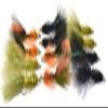 Region Fishing Woolly Bugger and Streamer Assortments Tied on Mustad Signature Fly Hooks use for Trout and More (12ct - Hooks #6-8) view 1
