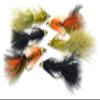Region Fishing Woolly Bugger and Streamer Assortments Tied on Mustad Signature Fly Hooks use for Trout and More (6ct - Hook #6) view 1