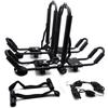 SMT- Black 3 in 1 Universal Kayak Carrier Car SUV Roof Rack J-Shape Fodable Racks Compatible With Canoe SUP Kayaks [See Fitment] view 1