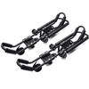 SMT- Black 3 in 1 Universal Kayak Carrier Car SUV Roof Rack J-Shape Fodable Racks Compatible With Canoe SUP Kayaks [See Fitment] view 3
