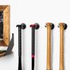 Wallniture Sporta Baseball Holder, Display Stand for Baseball Bat, Ball Storage for Wall, Bat Holder Set of 4 Black view 3