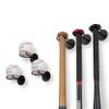 Wallniture Sporta Baseball Holder, Display Stand for Baseball Bat, Ball Storage for Wall, Bat Holder Set of 4 Black view 4
