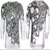 Xtreme Couture by Affliction Mens Thermal T-Shirt Accuser Skull Biker MMA Gym$58 (4XL) White view 3