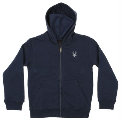 Spyder Boys Youth (8-20) Full Zip Fleece Hoodie, Frontier Medium (10-12)