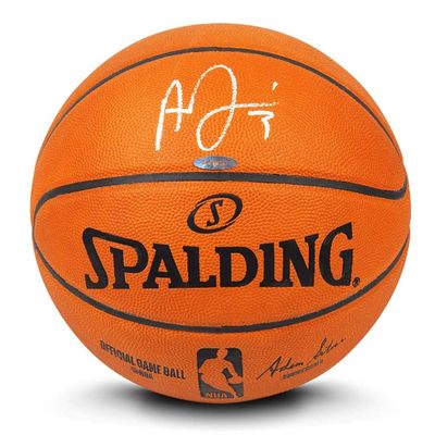 Upper Deck Anthony Davis Autographed Official NBA Basketball