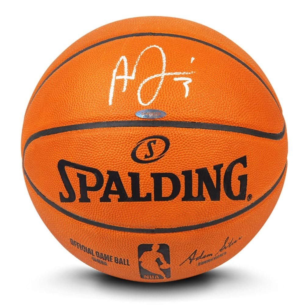 Upper Deck Anthony Davis Autographed Official NBA Basketball