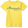 Marky G Apparel Girls' Printed Manzanillo Graphic Fine Jersey T-Shirt, Yellow, XL view 1
