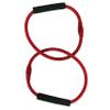 Barre Red Double Tube Exercise Tubing Equipment for Pure Barre Workout & Pair of Womens Barre Socks: Life By Lexie view 2