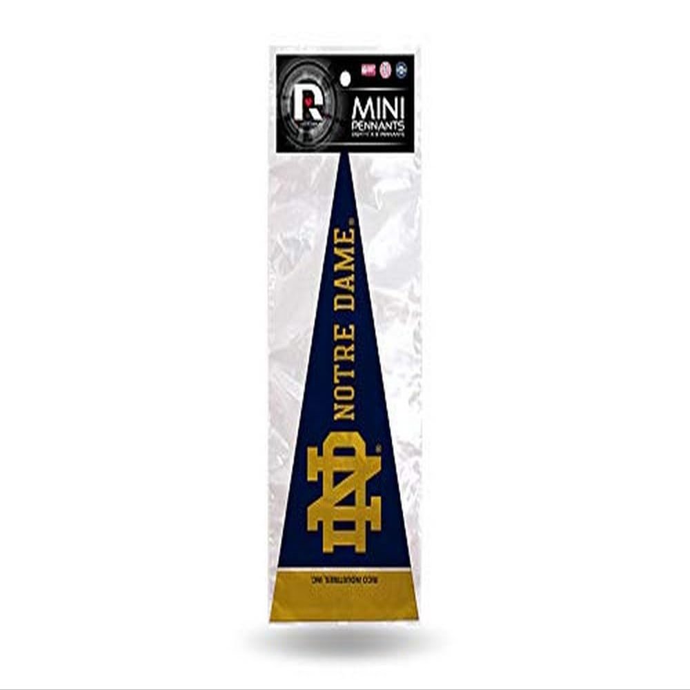 Rico Industries NCAA Notre Dame Fighting Irish 8-Piece 4-Inch by 9-Inch Classic Mini Pennant Dcor Set